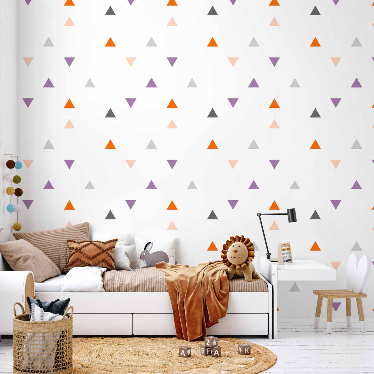 Modern Wallpaper Triangles Rain 108503 additionalImage 10