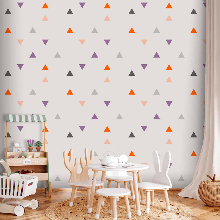 Modern Wallpaper Triangles Rain 108503 additionalImage 8