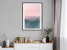Wall Poster Sunrise Mountains - mountainous landscape against a pink sky backdrop 116703 additionalThumb 22