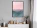 Wall Poster Sunrise Mountains - mountainous landscape against a pink sky backdrop 116703 additionalThumb 3