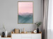 Wall Poster Sunrise Mountains - mountainous landscape against a pink sky backdrop 116703 additionalThumb 5