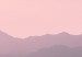 Wall Poster Sunrise Mountains - mountainous landscape against a pink sky backdrop 116703 additionalThumb 11