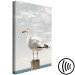 Canvas Watching Bird (1-part) - Seagull Against Sea and Cloudy Sky 117003 additionalThumb 6