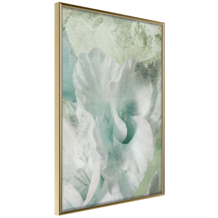 Poster Minty Haze - abstract green composition in artistic style 127903 additionalImage 12