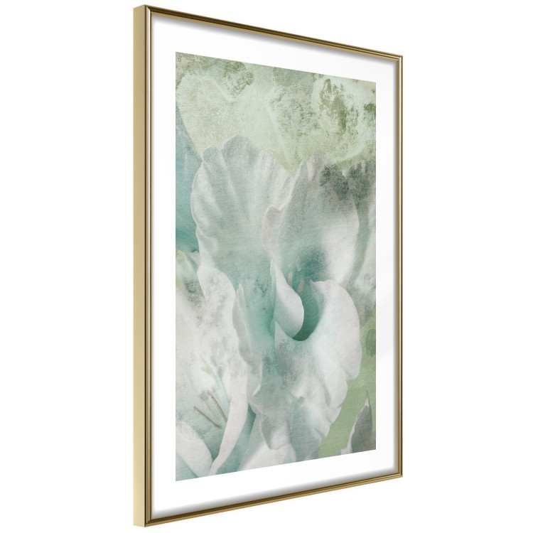 Poster Minty Haze - abstract green composition in artistic style 127903 additionalImage 7