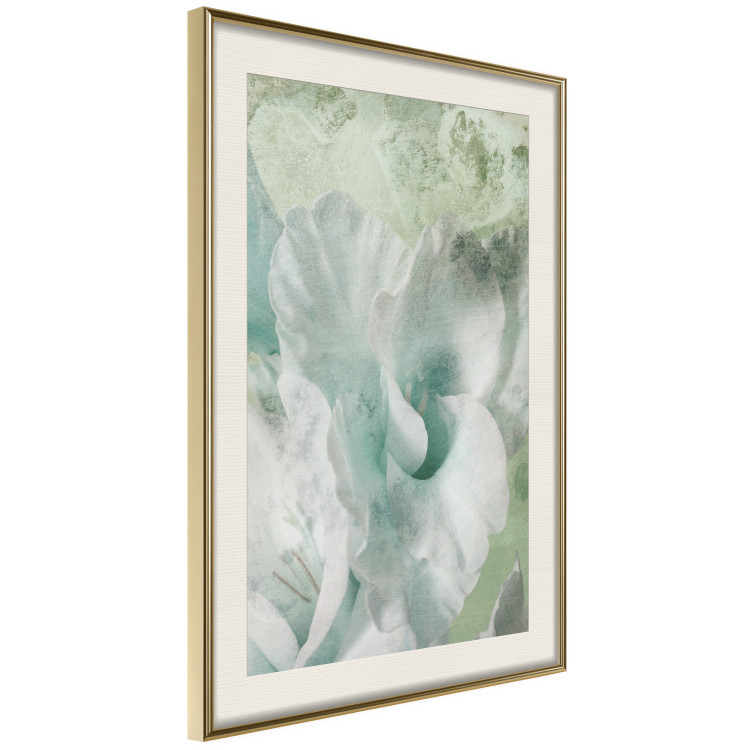 Poster Minty Haze - abstract green composition in artistic style 127903 additionalImage 3