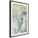 Poster Minty Haze - abstract green composition in artistic style 127903 additionalThumb 2