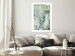Poster Minty Haze - abstract green composition in artistic style 127903 additionalThumb 3