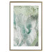 Poster Minty Haze - abstract green composition in artistic style 127903 additionalThumb 16