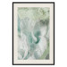 Poster Minty Haze - abstract green composition in artistic style 127903 additionalThumb 19