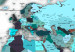 Large canvas print World Map: Blue World [Large Format] 128503 additionalThumb 5