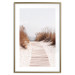Wall Poster Soft Rustle - seascape of sandy beach against a bright sky 129503 additionalThumb 14