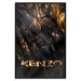Poster Jungle Scent - golden abstraction with luxury-themed text 131803 additionalThumb 16