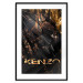 Poster Jungle Scent - golden abstraction with luxury-themed text 131803 additionalThumb 17