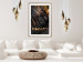 Poster Jungle Scent - golden abstraction with luxury-themed text 131803 additionalThumb 13