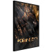 Poster Jungle Scent - golden abstraction with luxury-themed text 131803 additionalThumb 13
