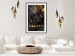 Poster Jungle Scent - golden abstraction with luxury-themed text 131803 additionalThumb 18