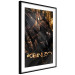 Poster Jungle Scent - golden abstraction with luxury-themed text 131803 additionalThumb 6