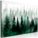 Canvas Misty Scandinavian Forest (1-piece) Wide - landscape of trees in fog 134603 additionalThumb 2
