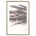 Poster Rest in the Shade - tropical composition of palm shadow on sand 135303 additionalThumb 25