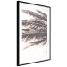 Poster Rest in the Shade - tropical composition of palm shadow on sand 135303 additionalThumb 11