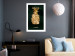 Poster Golden Exoticism - golden pineapple composition on a dark green background 135603 additionalThumb 6
