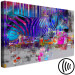 Canvas Print Colorful Zebra (1-piece) - mural with abstract barcode 144503 additionalThumb 6