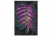 Paint by number Jungle Vegetation - Large Purple Leaf With Raindrops 146203 additionalThumb 3