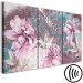 Canvas Peonies in Bloom - Floral Composition in Blue 149803 additionalThumb 6