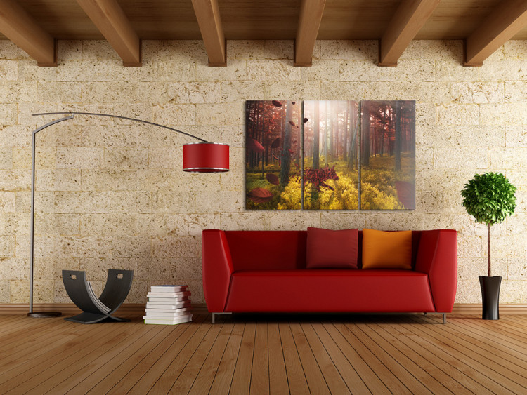 Canvas Art Print Forest miracle 56103 additionalImage 3