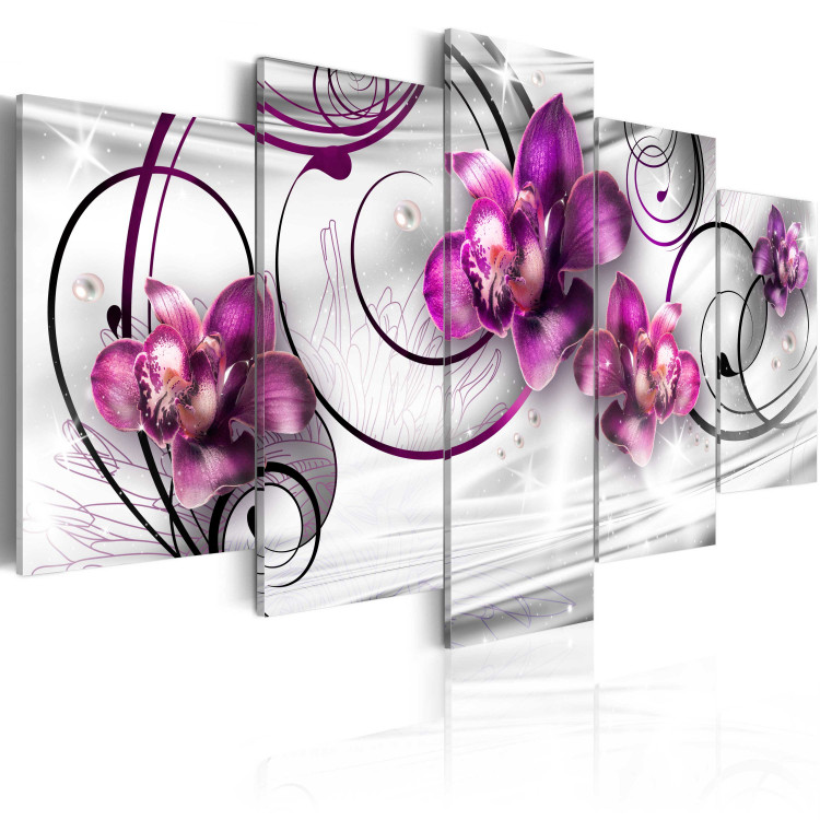 Canvas Art Print Orchids and Pearls 56203 additionalImage 2