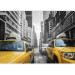 Photo Wallpaper New York City Urban Architecture - Yellow Taxi Cars and Skyscrapers in the Background 60203 additionalThumb 3