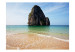 Photo Wallpaper Landscape of Thailand - Sea with a rock formation in the water near the beach 61703 additionalThumb 1