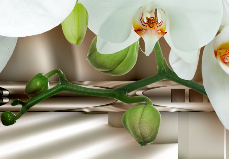Canvas Orchid in a Silver Drops 61903 additionalImage 5