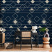 Wallpaper Triangles and Squares (Navy Blue) 114813 additionalThumb 5