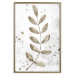Poster Single Branch - delicate autumn leaves on a grayscale background 116413 additionalThumb 16
