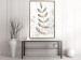 Poster Single Branch - delicate autumn leaves on a grayscale background 116413 additionalThumb 9