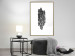 Wall Poster Tree Bark - black and white vertical composition on a solid white background 116613 additionalThumb 13