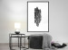 Wall Poster Tree Bark - black and white vertical composition on a solid white background 116613 additionalThumb 4