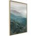 Wall Poster Beautiful Tuscany - picturesque landscape of forest and fog amidst mountain range 117013 additionalThumb 12