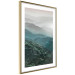 Wall Poster Beautiful Tuscany - picturesque landscape of forest and fog amidst mountain range 117013 additionalThumb 6