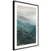 Wall Poster Beautiful Tuscany - picturesque landscape of forest and fog amidst mountain range 117013 additionalThumb 11