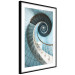 Poster Fibonacci Stairs - geometric blue composition with architecture 117913 additionalThumb 13