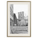 Wall Poster Brooklyn Bridge - black and white composition with New York architecture 118013 additionalThumb 19