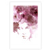 Poster Floral Gaze - whimsical portrait of a face created from flowers 123413 additionalThumb 19