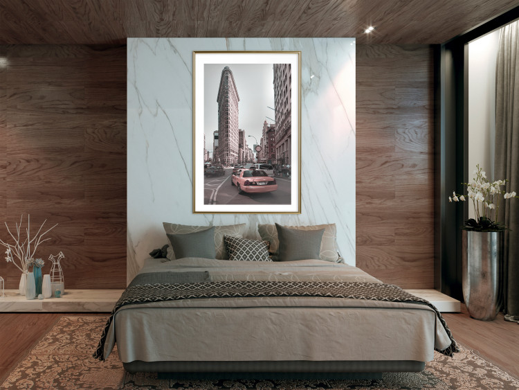 Wall Poster Urban Traffic - New York City architecture against backdrop of cars 123613 additionalImage 13