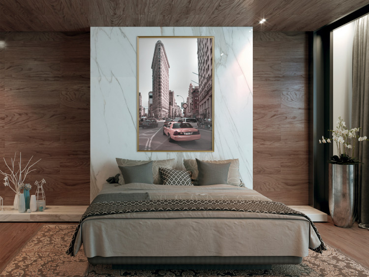 Wall Poster Urban Traffic - New York City architecture against backdrop of cars 123613 additionalImage 5