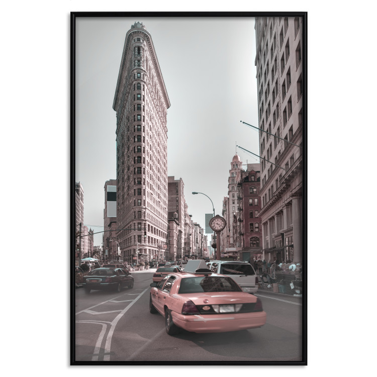 Wall Poster Urban Traffic - New York City architecture against backdrop of cars 123613 additionalImage 14