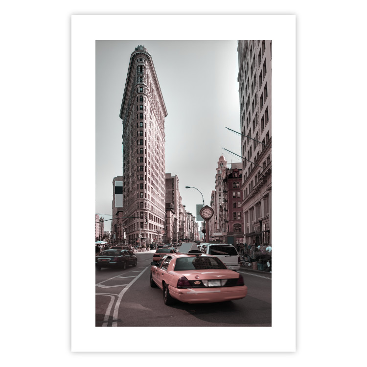 Wall Poster Urban Traffic - New York City architecture against backdrop of cars 123613 additionalImage 18