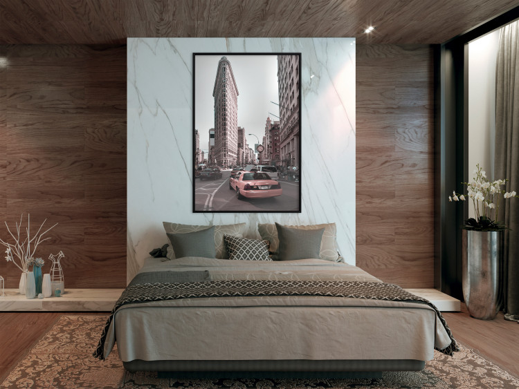 Wall Poster Urban Traffic - New York City architecture against backdrop of cars 123613 additionalImage 4